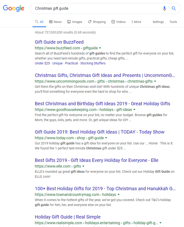 Christmas Gift Guide Google Search 